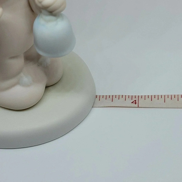 PRECIOUS MOMENTS FIGURINES "A Special Chime for Jesus" Child Holding Bell Duck - Picture 12 of 12